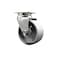 Service Caster 4'' Semi Steel Cast Iron Wheel Swivel Caster with Bronze Bearing SCC-20S420-SSBZ - alternate 1